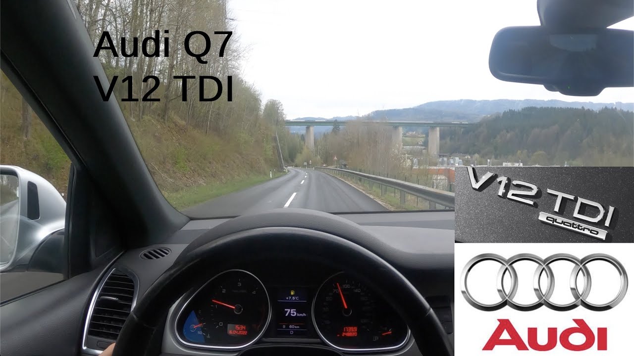 Audi Q7 V12 TDI - 500hp/1000nm - Test Drive