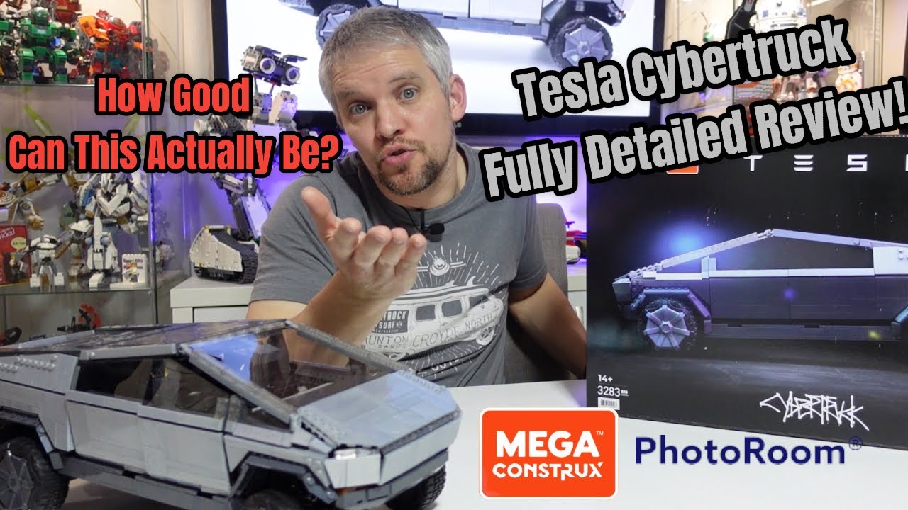 MEGA Construx Tesla Cybertruck Fully Detailed Review! How Good Can This Actually Be?