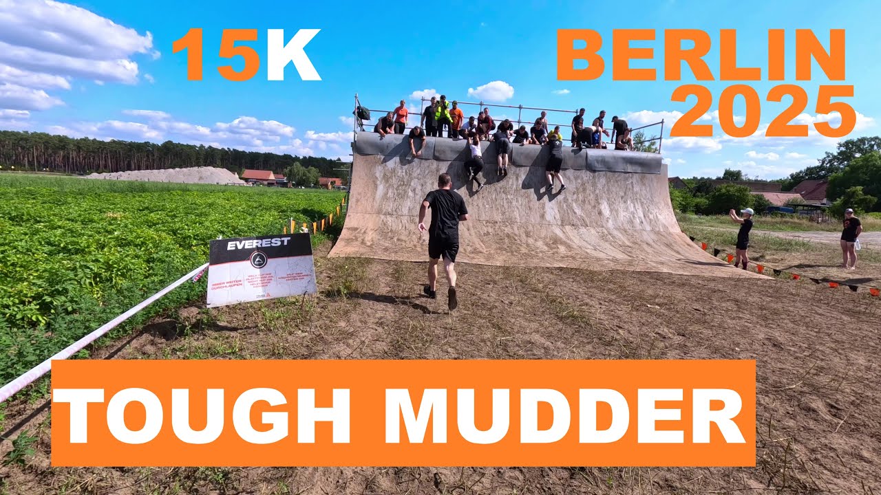 Tough Mudder 🧡 Berlin 🇩🇪 Germany 2025 15 km / 10 miles UHD 4K GoPro