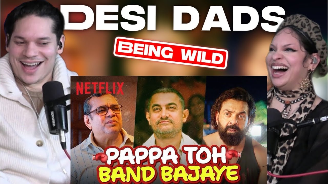 Waleska & Efra react to Desi Dads BEING WILD For 7 Minutes STRAIGHT🤣