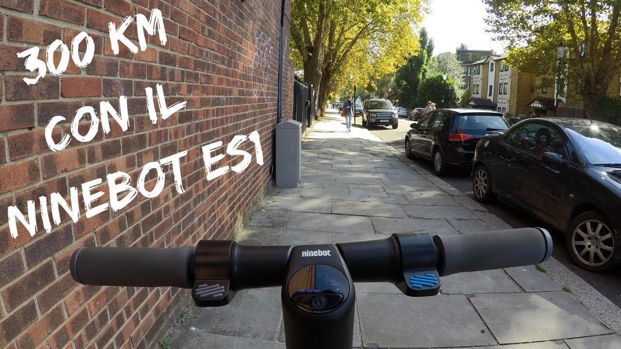 I primi 300 Km con il Ninebot ES1 🤩 - pro e contro di questo fantastico scooter elettrico