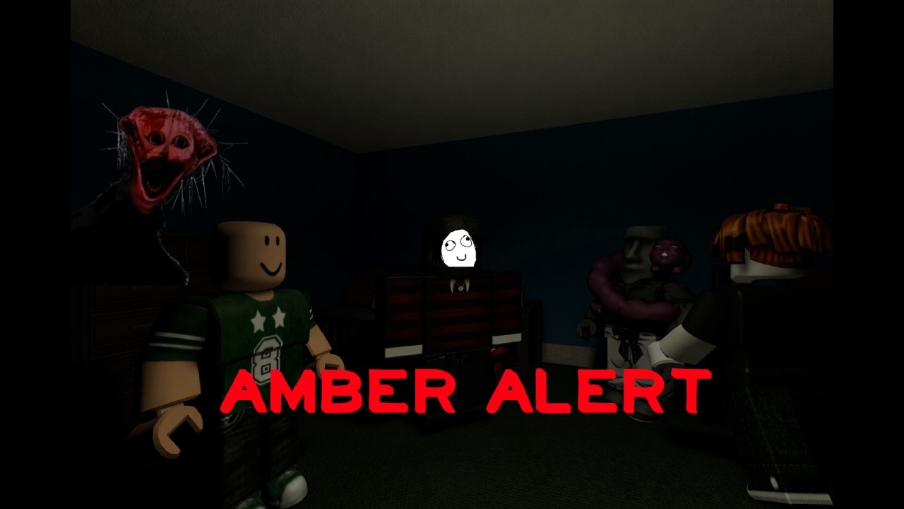 Amber Alert en ROBLOX da miedo y esta lleno de bugs