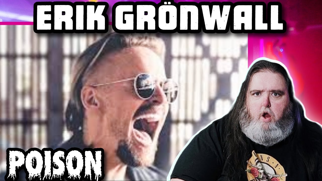 Erik Grönwall - Poison (Alice Cooper Cover) | One of My Favs | BPD Reacts