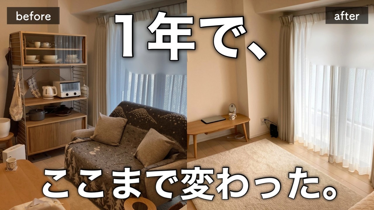 1年で断捨離した物｜ミニマリストを目指した結果