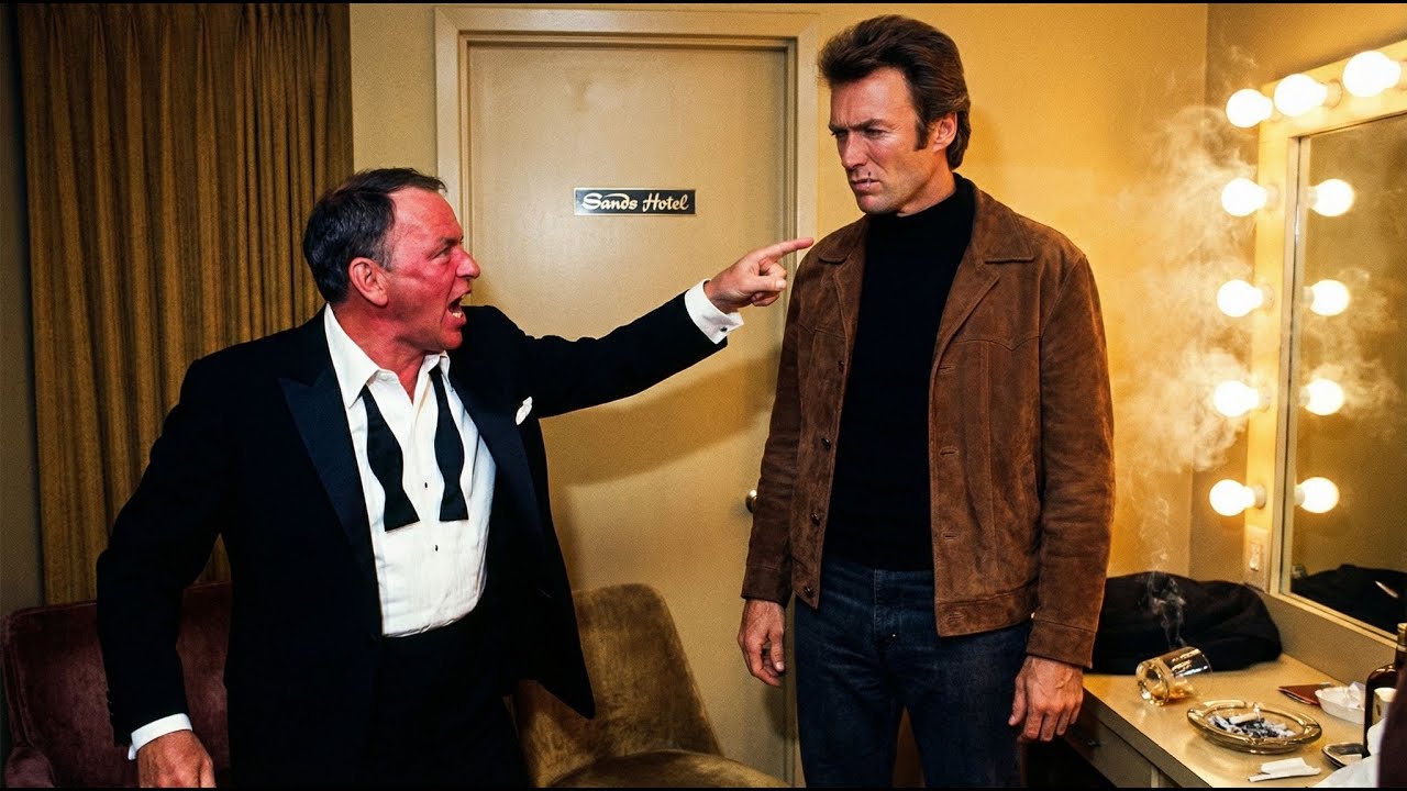 When Clint Eastwood Walked Into Frank Sinatra's Vegas Dressing Room in 1971, Neither Expected This