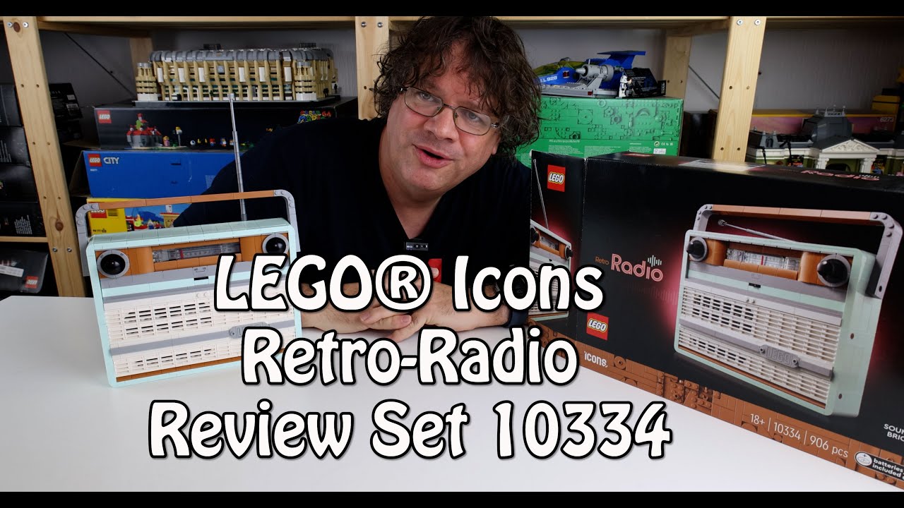 Überraschend interessant: Review LEGO Retro-Kofferradio (Icons Set 10334)