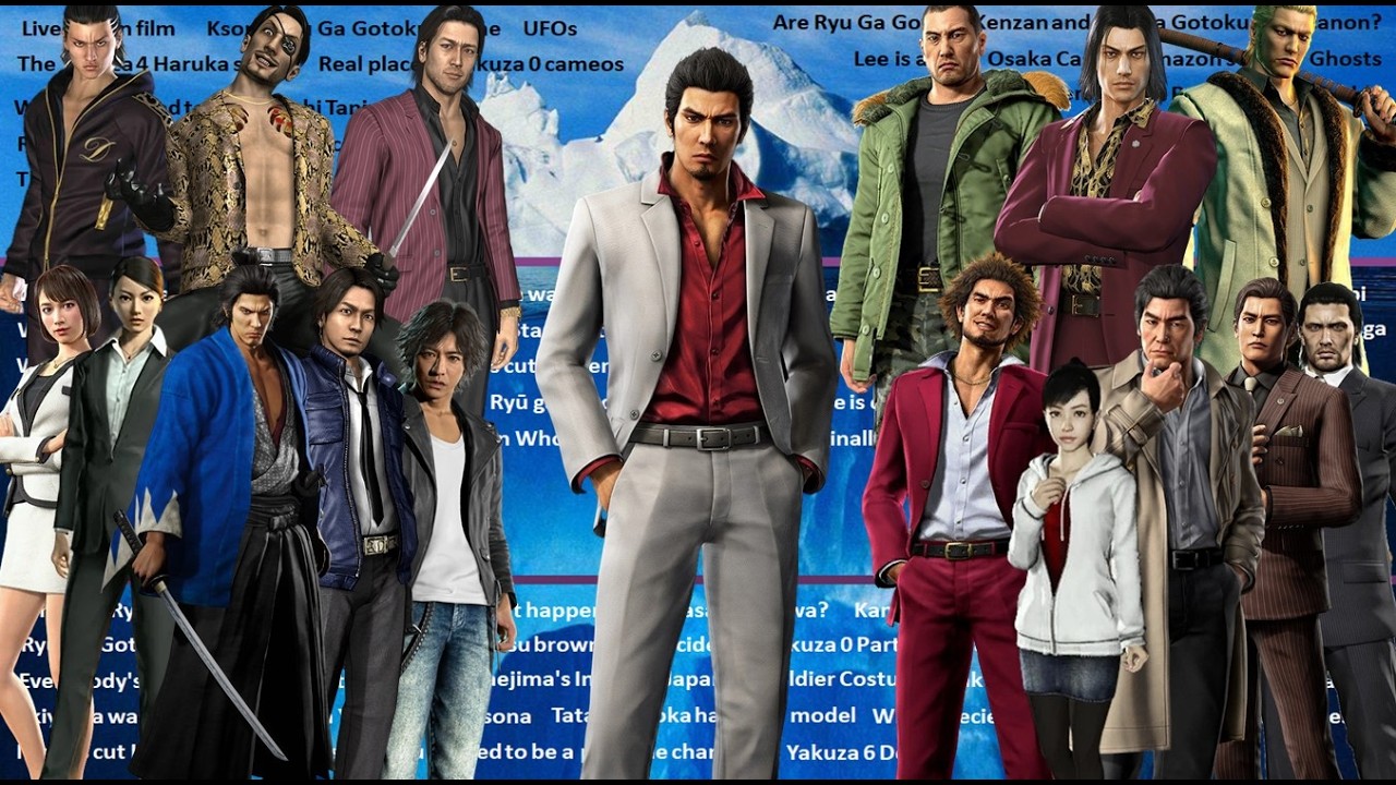 The ULTIMATE Yakuza Series Iceberg Explained