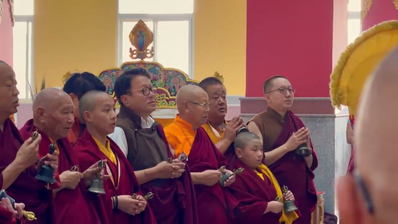 Padmasambhava Lhakhang (Nyingma Monastery)  Consecration led by Rabjam Rinpoche at Bodgaya, India 