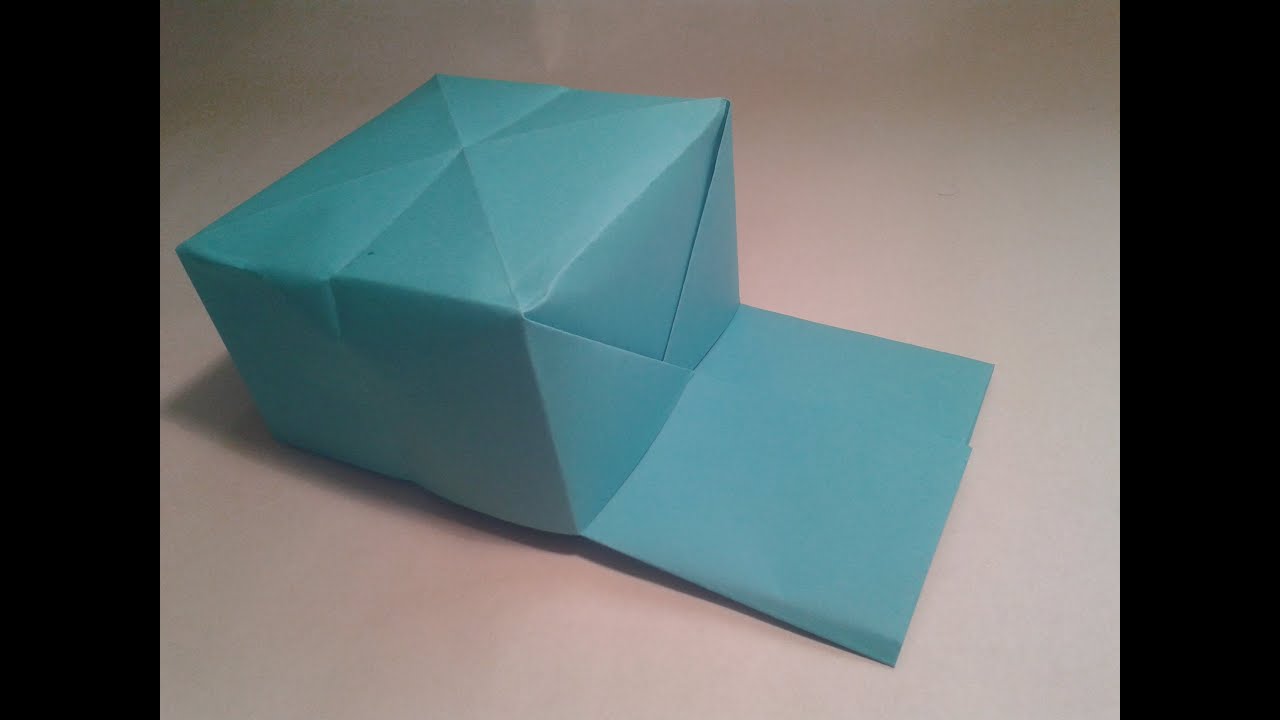 Origami - How to make an easy baseball hat