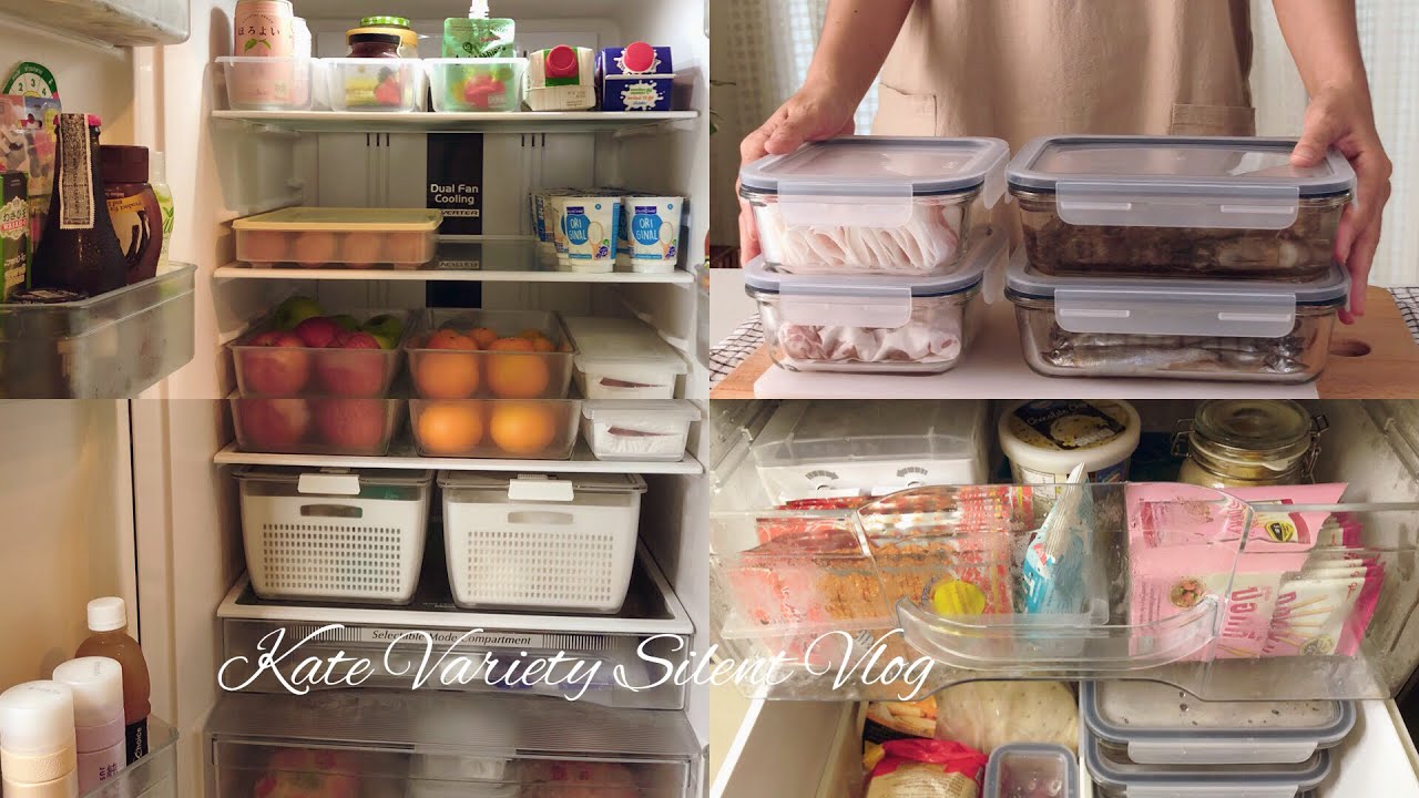 Refrigerator Organization & Clean จัดระเบียบตู้เย็น วิธีเก็บอาหารสดนาน | Kate Variety X Wongnai
