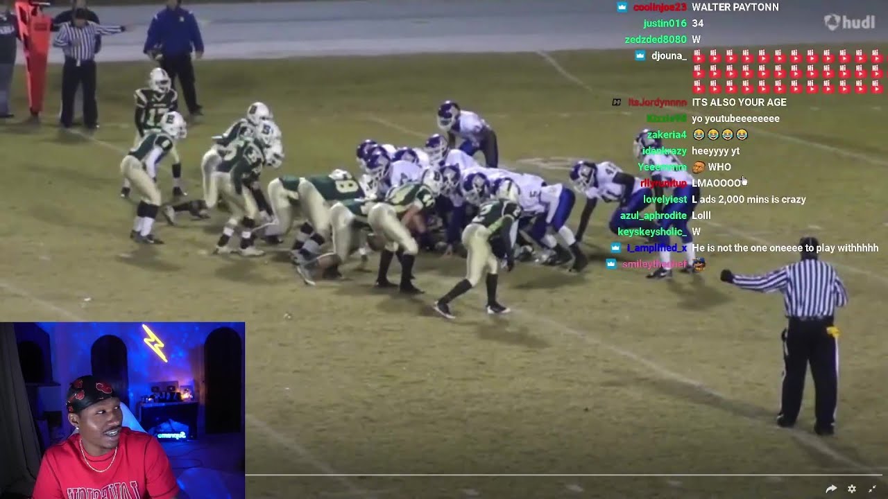 Duke Dennis REACTS To His OLD HIGHSCHOOL FOOTBALL HIGHLIGHTS
