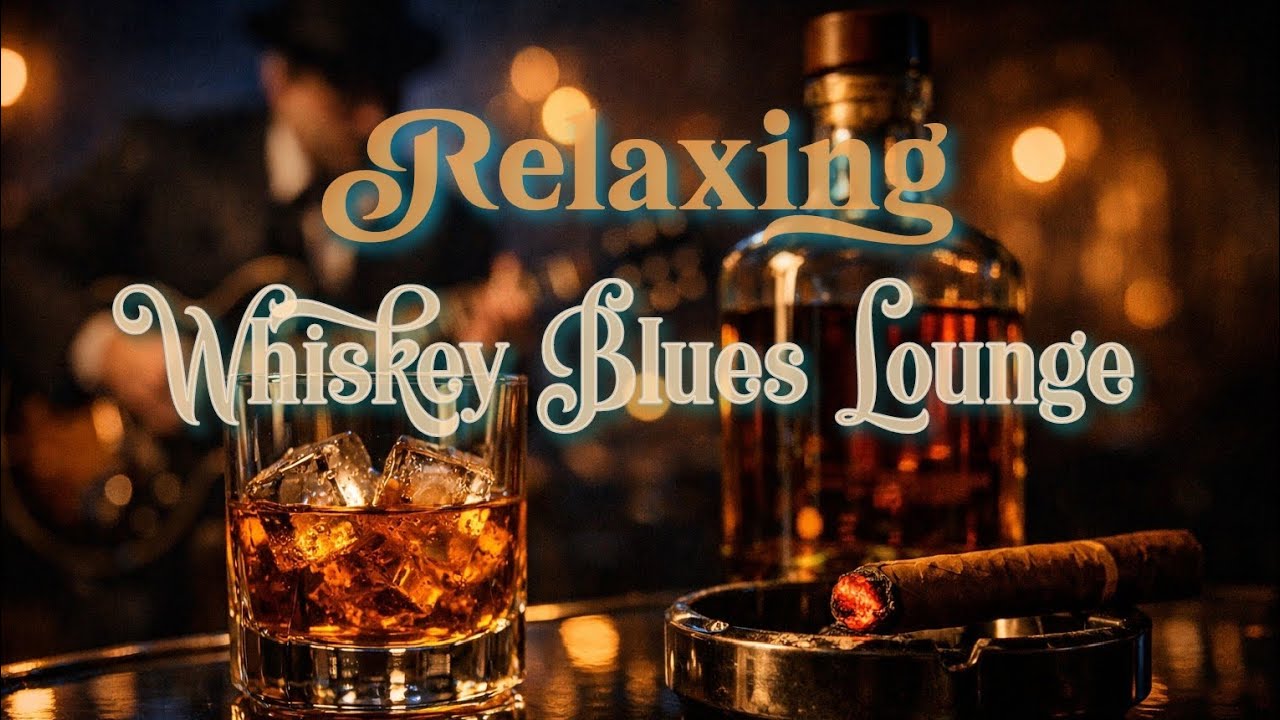 Whiskey Blues Lounge - Blues Music Instrumental for Relaxing, Focus, Study and Work