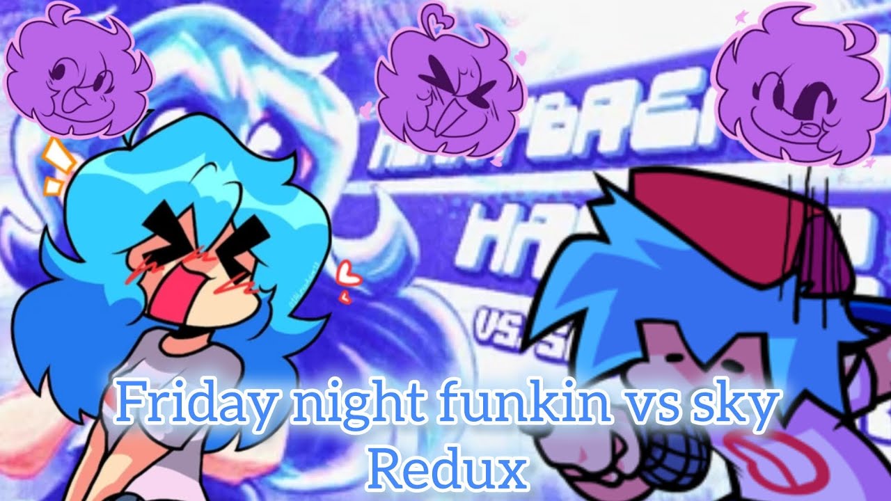 FNF Vs Sky redux(gameplay fnf mobile)