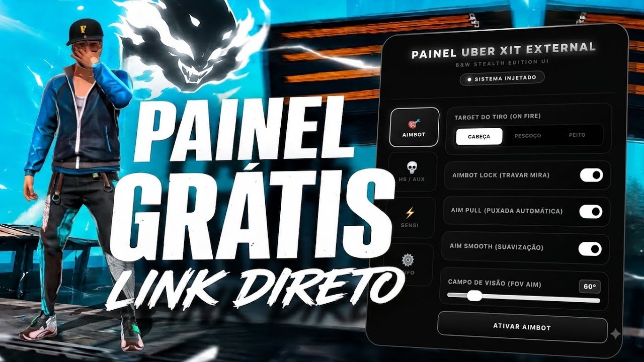 XIT FF 2026 ATUALIZADO 🎩 PAINEL XIT ANDROID & iOS GR&Aacute;TIS + 100% HS 📁 DOWNLOAD MEDIAFIRE LINK DIRETO