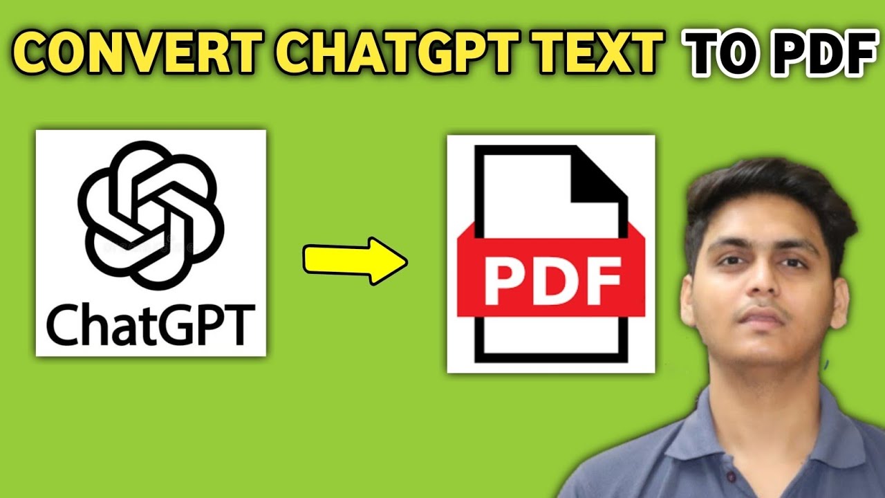 Как сохранить разговоры Chatgpt в формате PDF | Текст Chatgpt в формате PDF Кайсэ Банайе