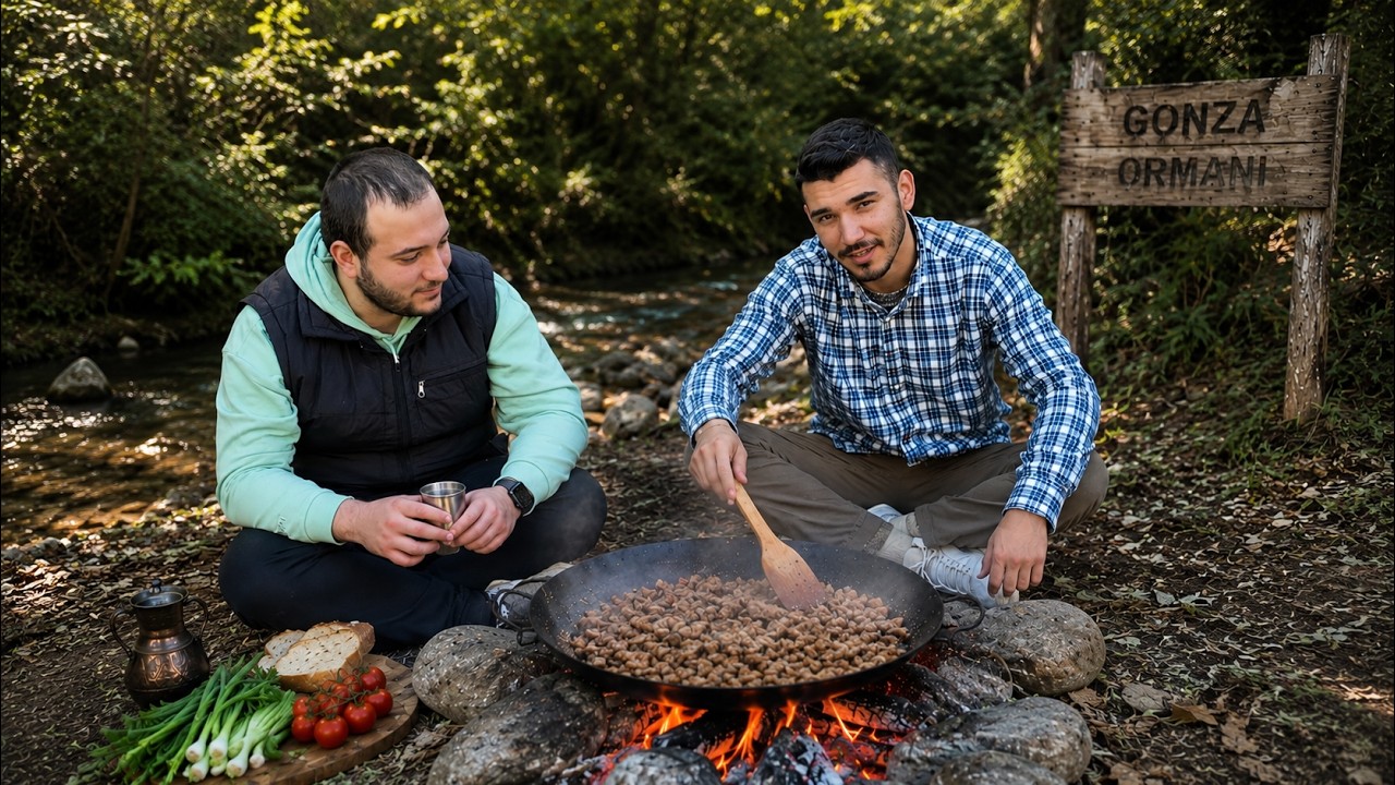 Şehirden Kaçtık: Akarsu Başında Ateş Yaktık, Yemek Yaptık (Ayı Geldi!) 4. Bölüm