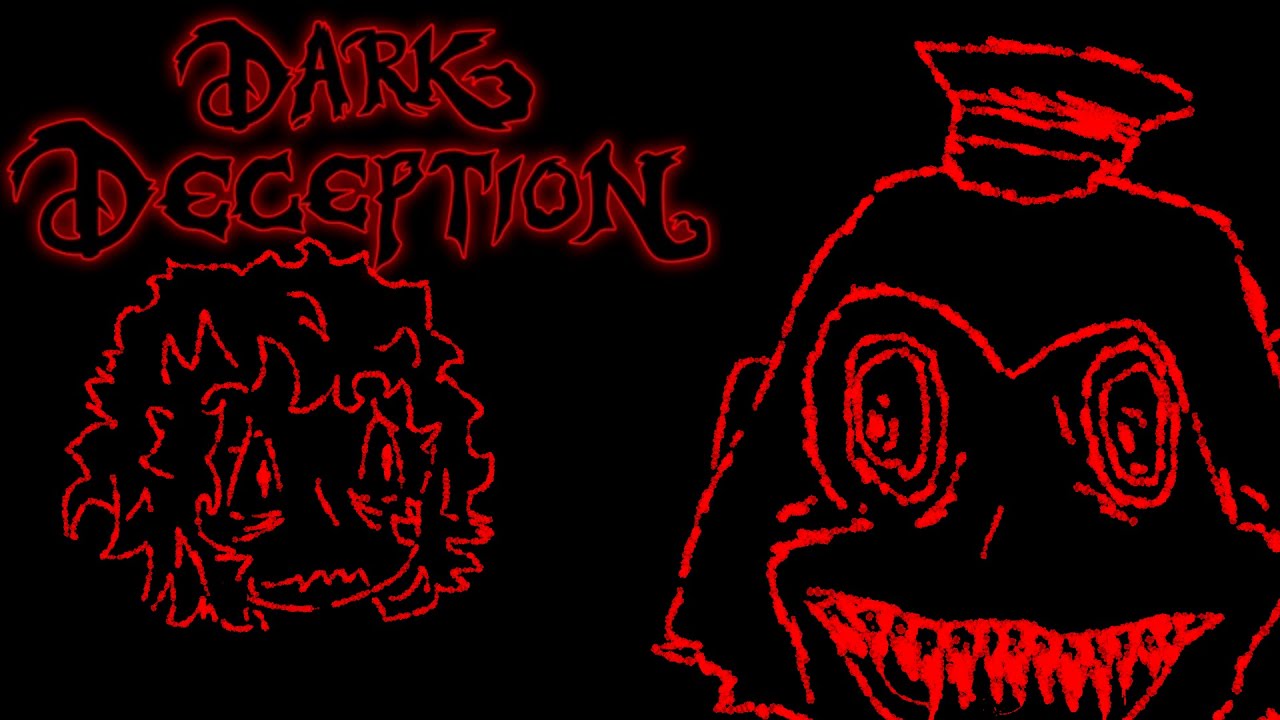 Dark Deception 1 - man goes insane by being chased by monkeys