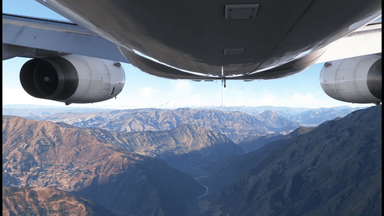 EXCEPCIONAL Aproximación en Cusco, Perú II LATAM A319 II MFS2024