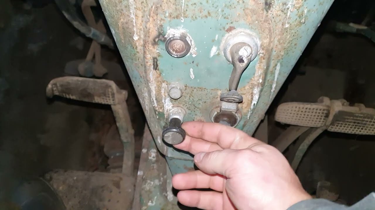 Présentation commande Deutz D25 et démarrage