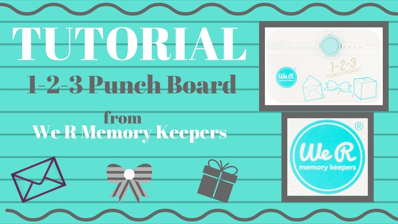 Brandee's Craft Corner - 1-2-3 Punch Board Tutorial - We R Memory Keepers