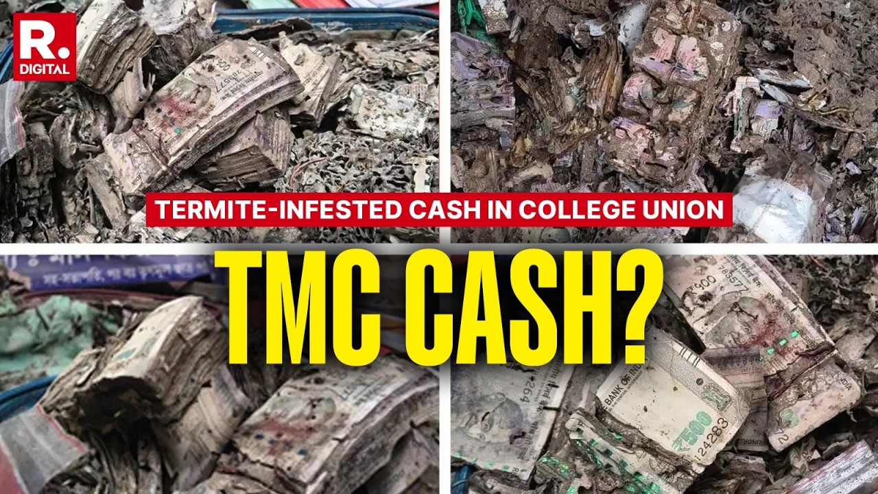 Termite-Infested Cash In College Union: Lakhs In Bags, TMC Under Fresh Fire | Exclusive Report
