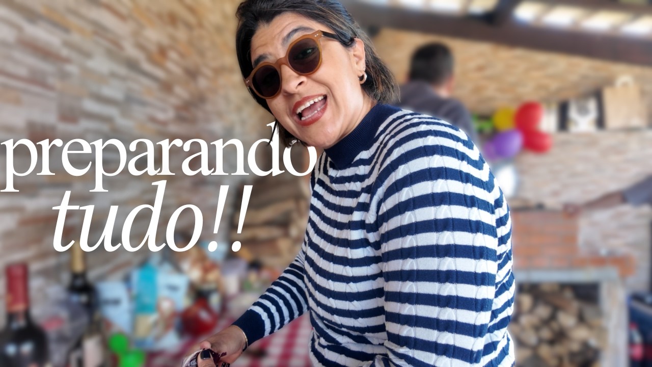 Dia de festa na casa de pedra | Mercado, faxina e aniversário