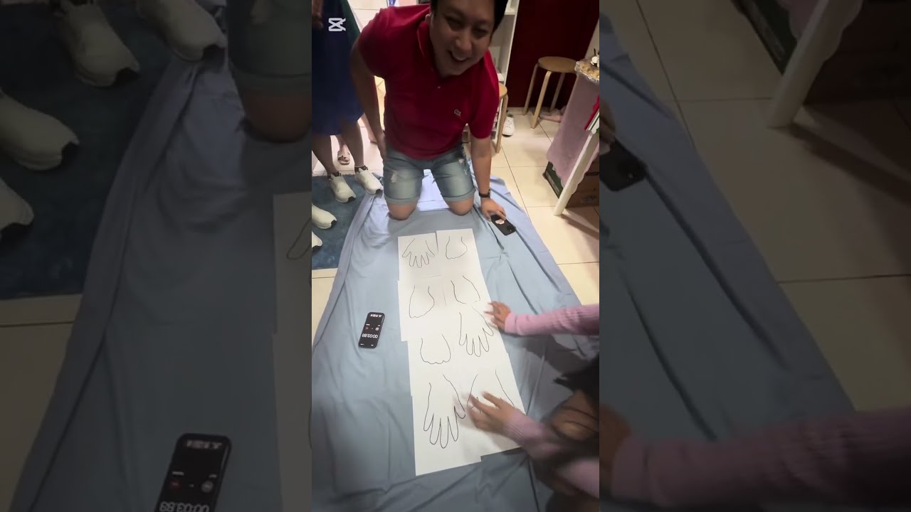 Hand Matching Christmas Trending Game 2025 with Mankhool Family 🌲🎉🥳🎊