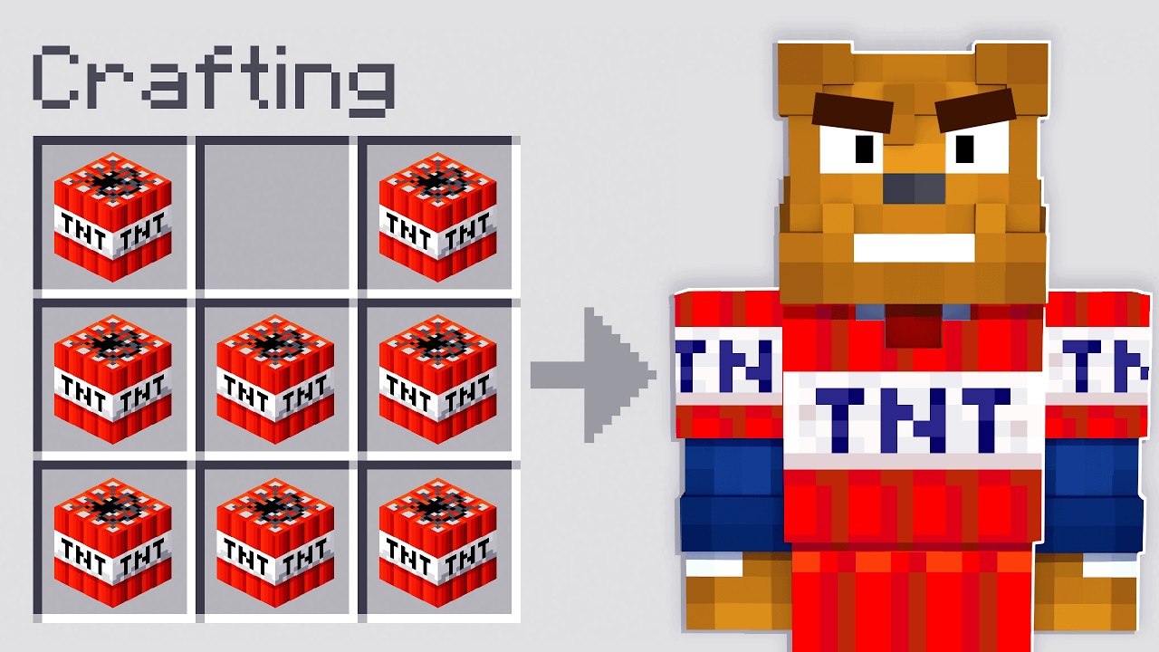 Minecraft But You Can Craft ANY ARMOR