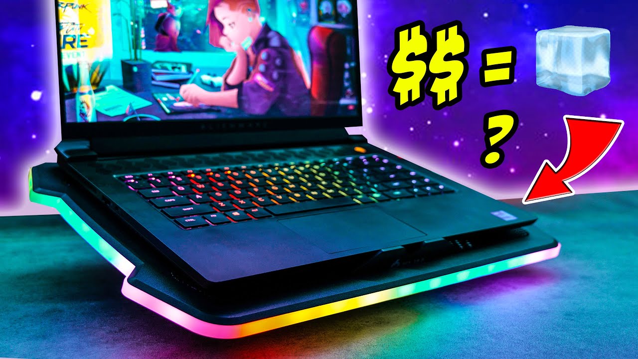 This RGB Laptop Cooling Pad is AWESOME!