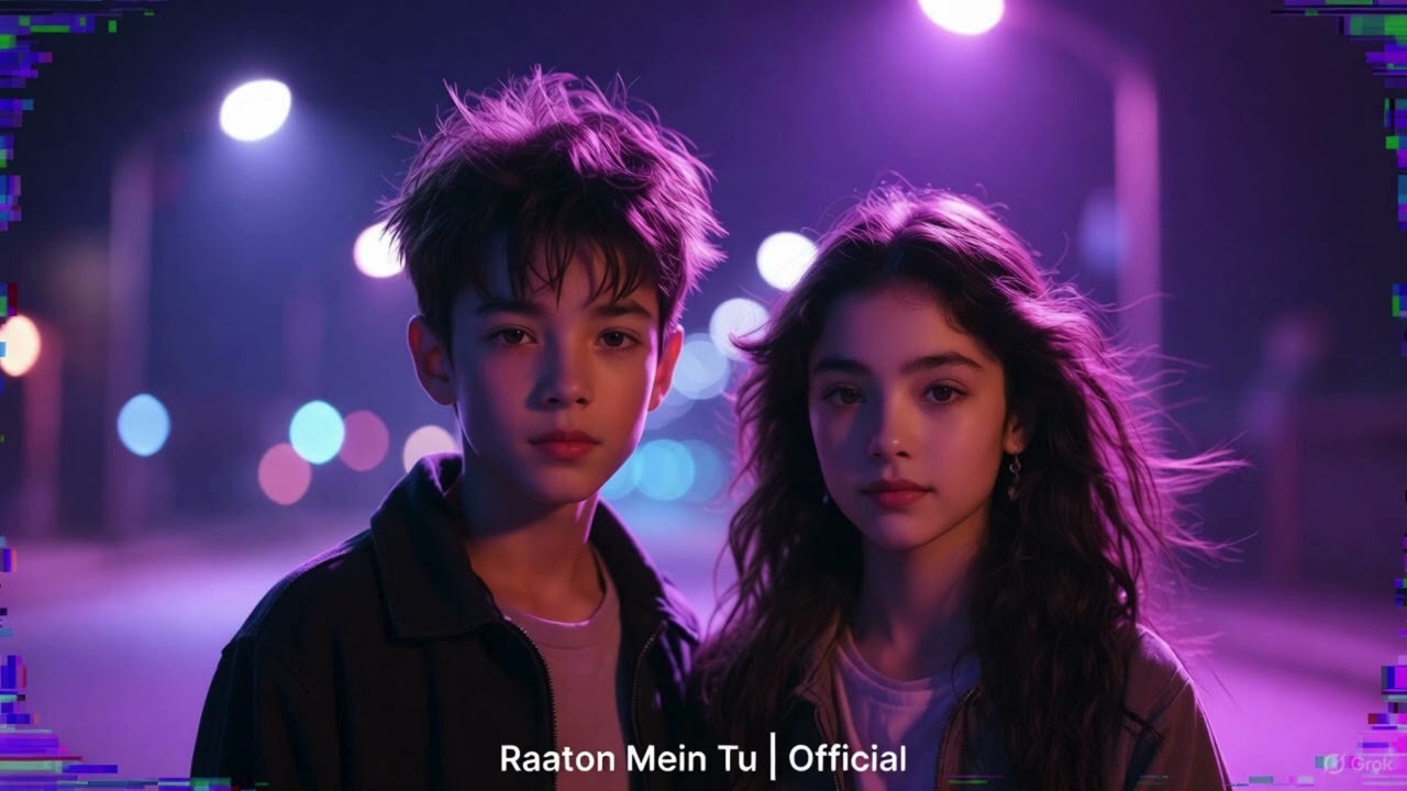 Raaton Mein Tu (Official by Wry Glitches) | Hindi Romantic Song | Neon Love Vibes 2025