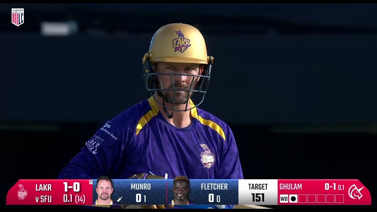 🔴LIVE San Francisco Unicorns vs Los Angeles Knight Riders | SFU vs LAKR Live | MLC 2026 Live