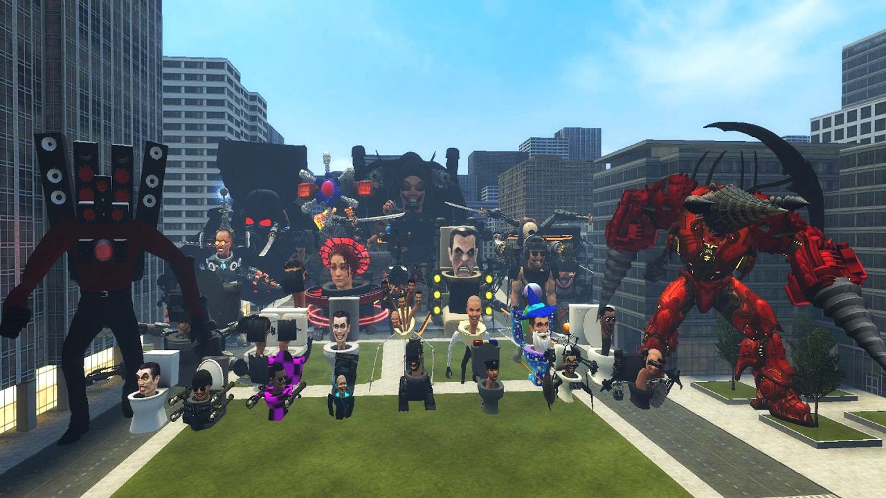 Skibidi Toilet's NEW G.MAN MEGA Takes on SUPER UPGRADED TITAN SPEAKERMAN - The ULTIMATE Showdown?