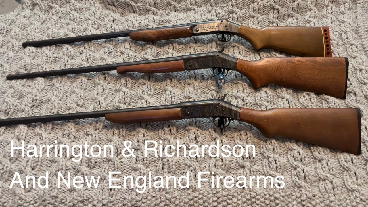 Коллекционирование образцов однозарядных бюджетных ружей Harrington & Richardson и New England Fi...