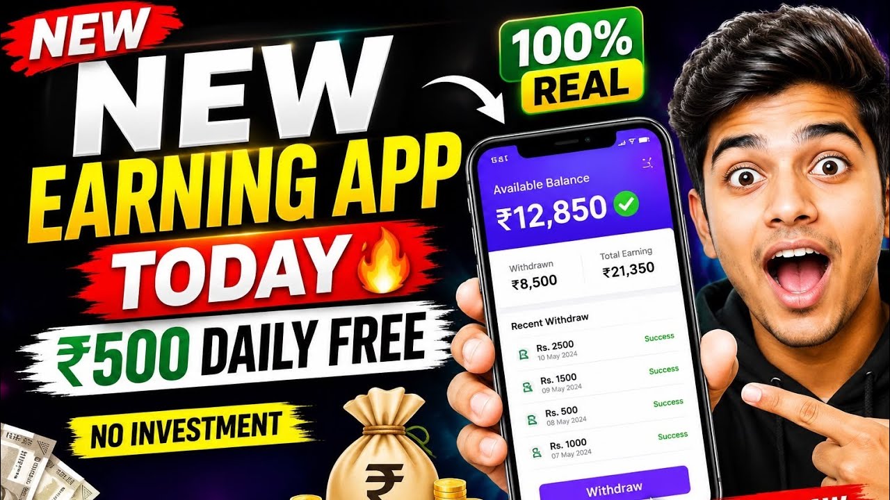 New Earning App Without Investment | Online Game Earn Money | How to Earn Money Without Investment
