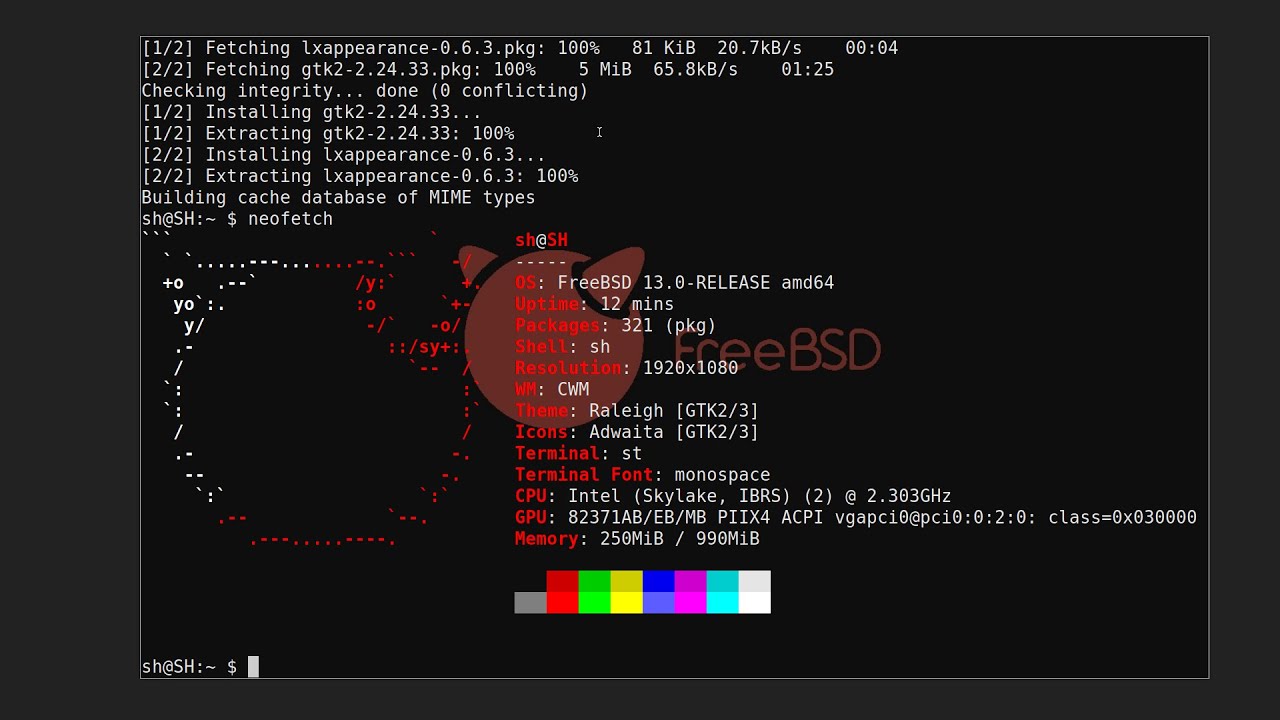 [01] Installing CWM on FreeBSD 13 #FreeBSD