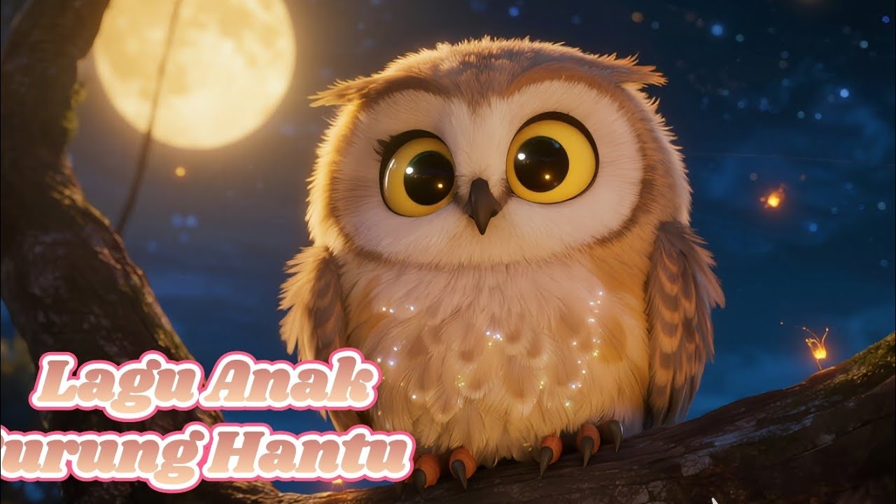 Песня Совы 🦉 | Развивающая и весёлая детская песня | Самые популярные индонезийские детские песни...