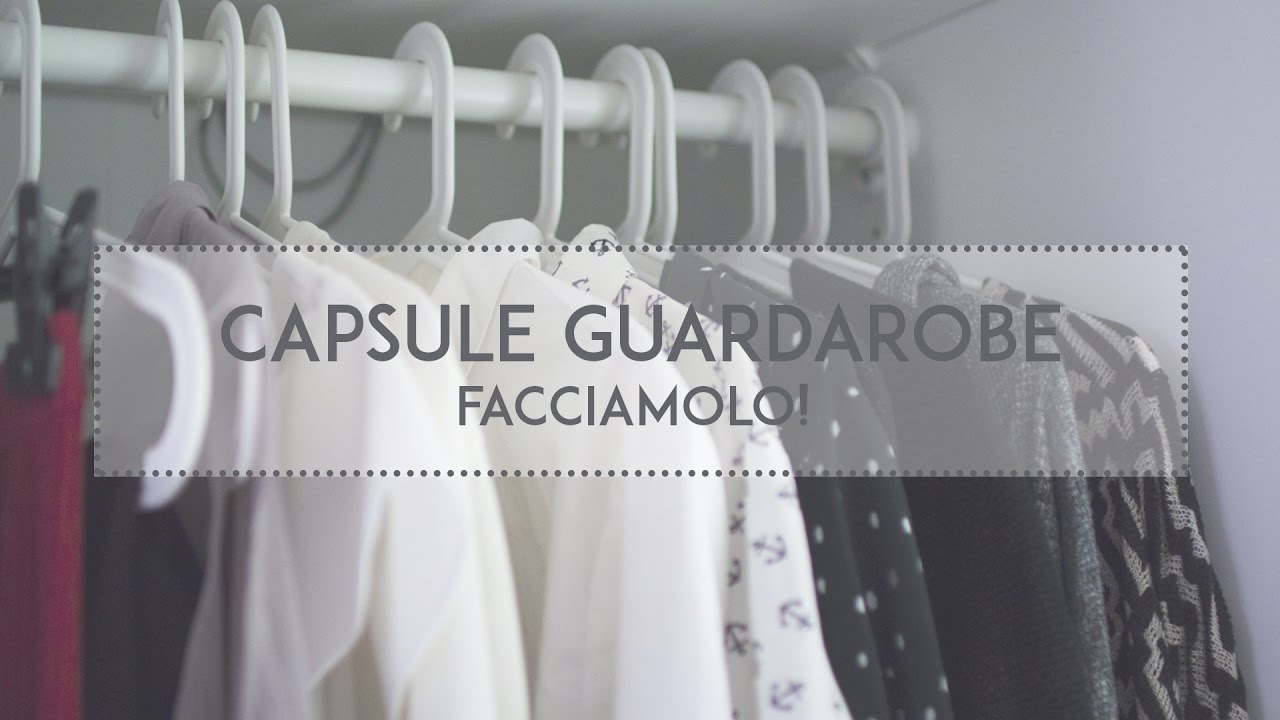 Capsule wardrobe: FACCIAMOLO!! | The Bluebird Kitchen