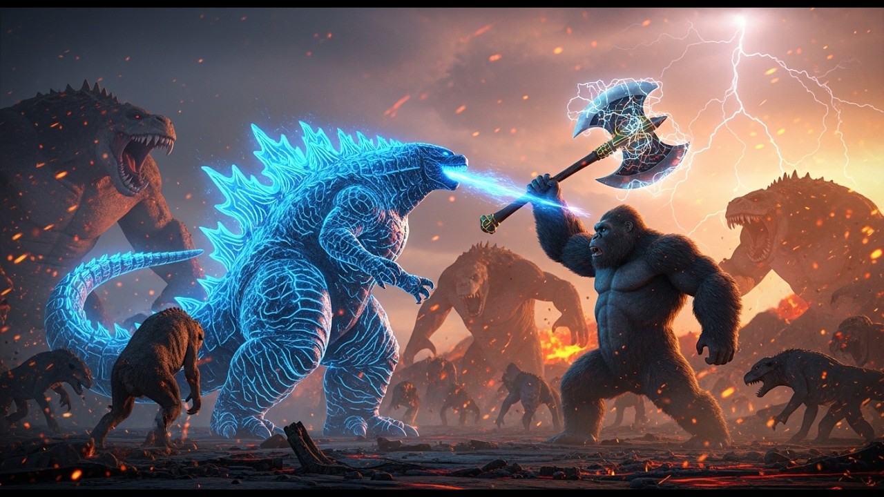 Godzilla and Kong: The Battle on the Edge of Extinction vs Ancient Beasts