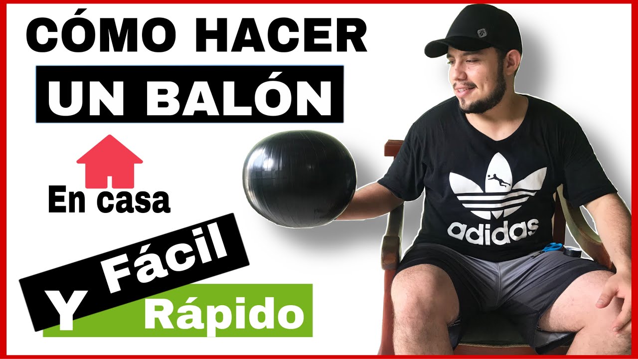 CÓMO HACER UN BALÓN DE FÚTBOL ⚽ VOLEIBOL🏐 Y BALONCESTO🏀 en 3 pasos