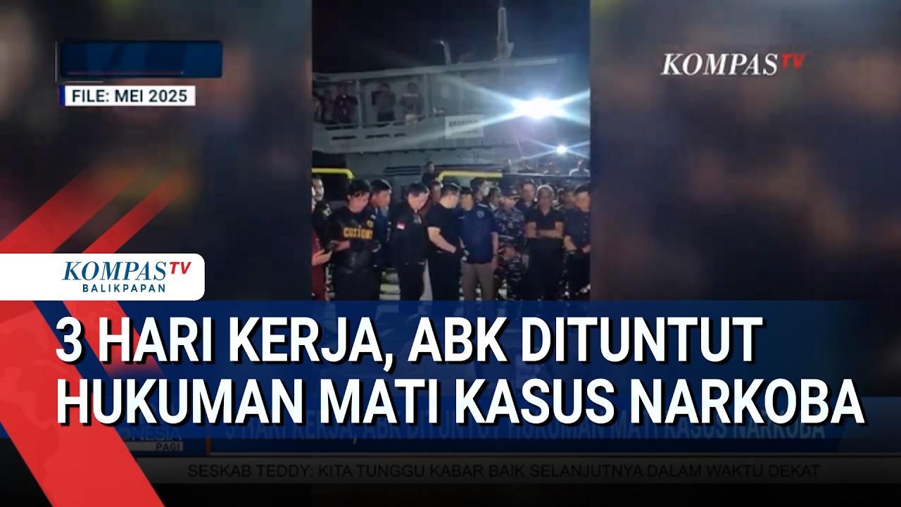 3 Hari Kerja, ABK Dituntut Hukuman Mati Kasus Narkoba