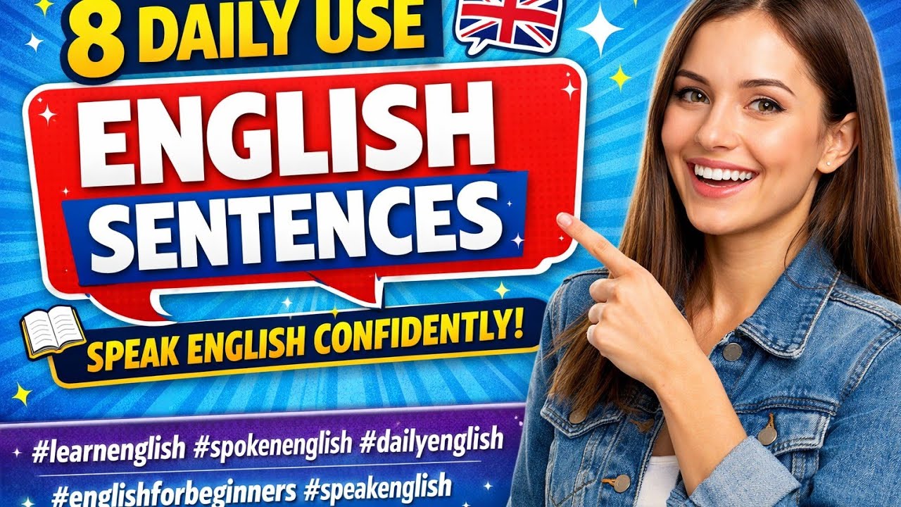 Daily use sentences in English 