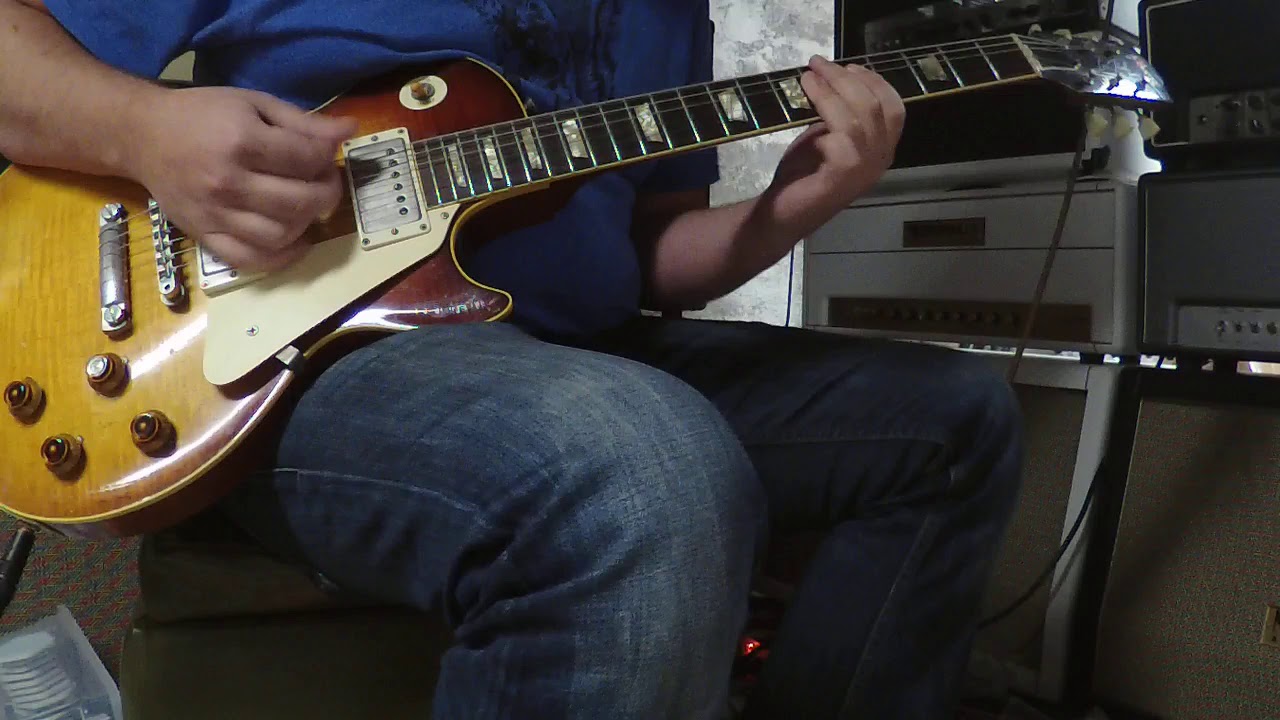 Allyn Meyers Trainwreck Express with Gibson Les Paul with PAF. Dynamic chords
