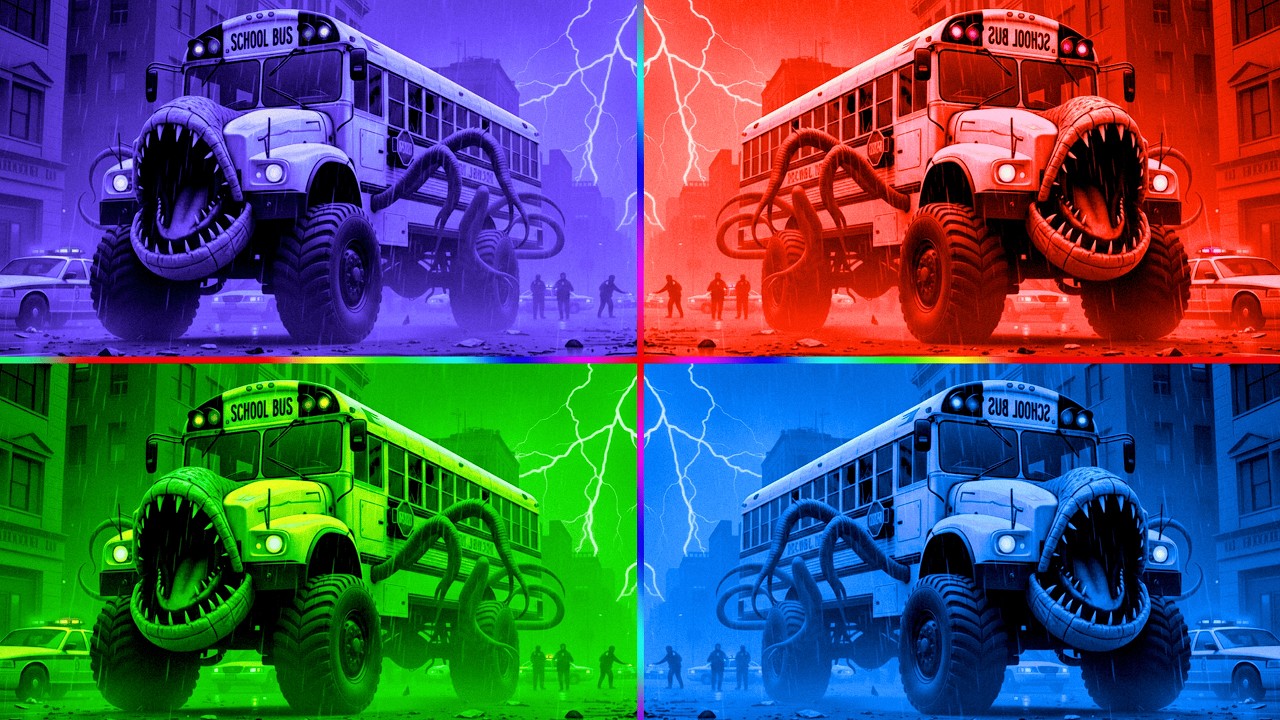 SCHOOL BUS 🎶 CoffinDance Song | Tiles Hop Rhythm Run