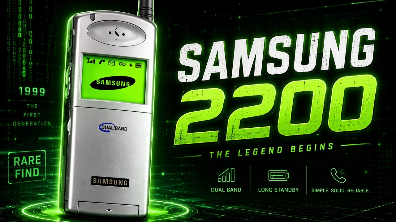 SAMSUNG SGH-2200!📞NEW! ORIGINAL! The COMPLETE set! Unboxing. REVIEW.