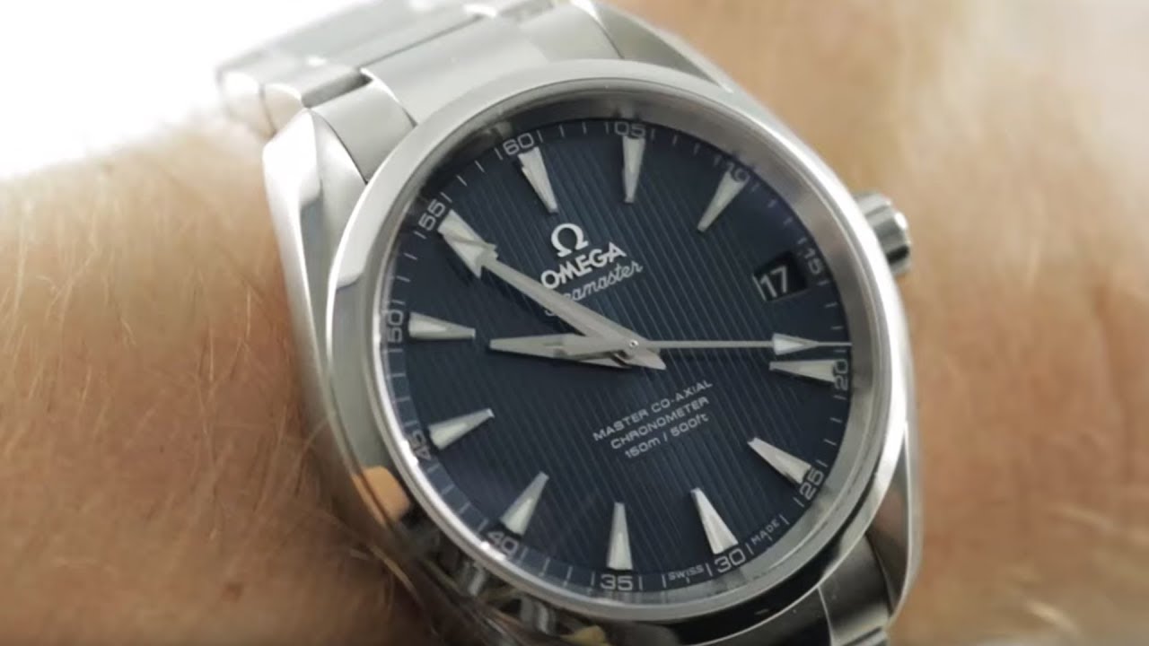 Omega Seamaster Aqua Terra 38.5mm Master Co-Axial 231.10.39.21.03.002 - Teak Deck Dial Watch Review