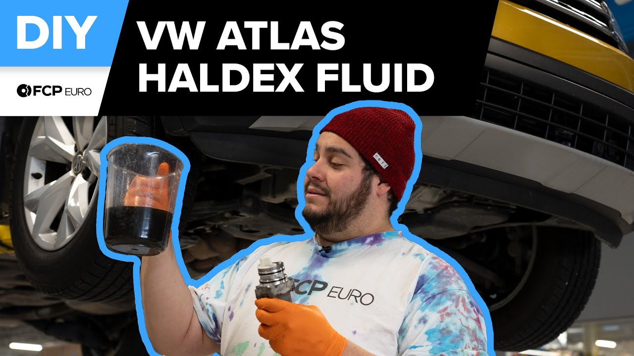 Volkswagen Atlas Haldex Fluid Service DIY (VW MQB Atlas, Arteon, Tiguan 2018-2021)