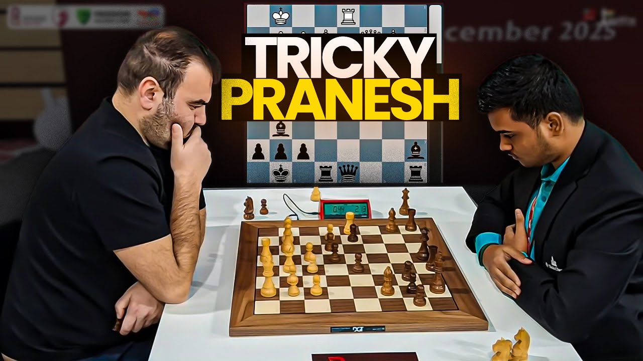 As MAGNUS said, he TRICKS left, right, and center! | Mamedyarov vs Pranesh | World Blitz 2025