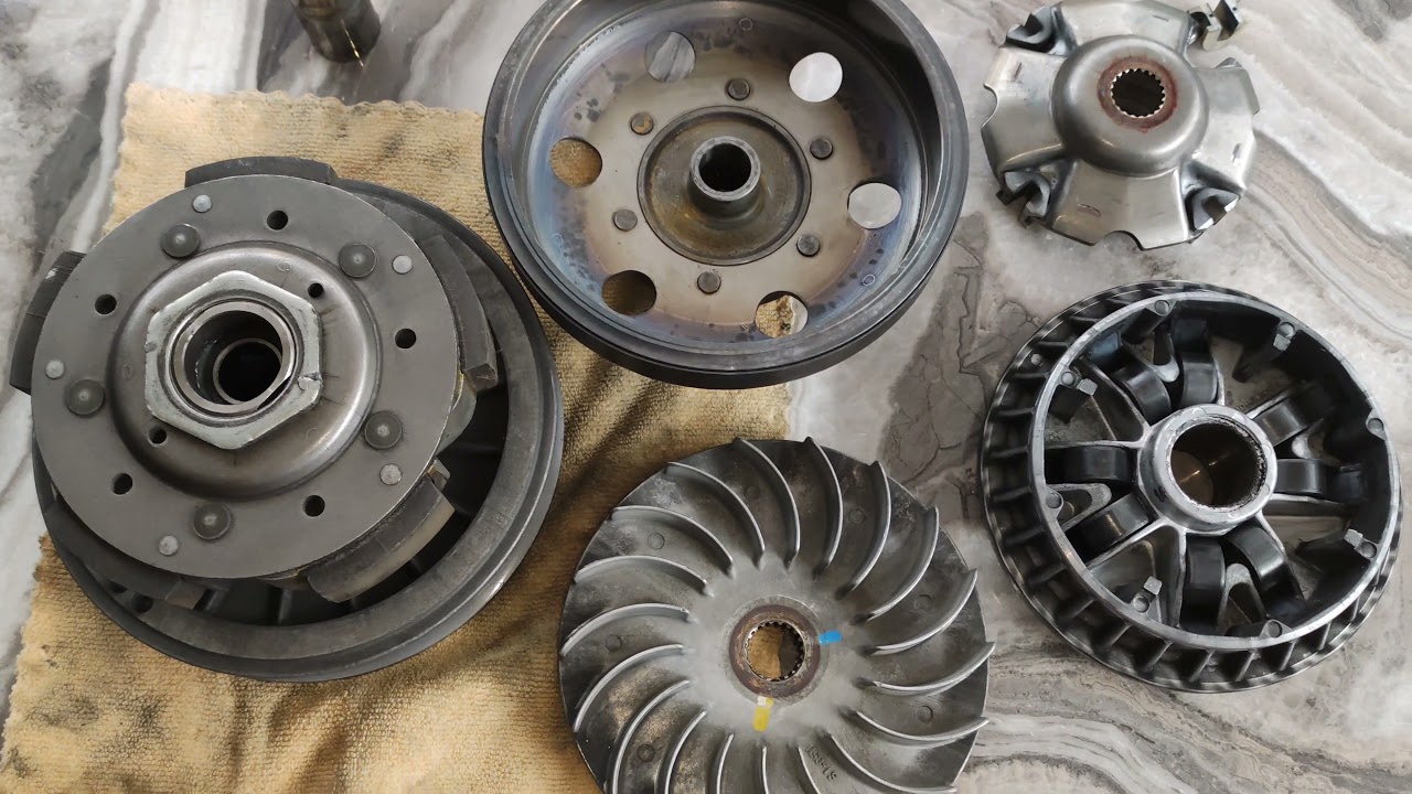 Burgman 400 varyatör sökümü ve bakımı. Varyatör sorunları ve dahası...
