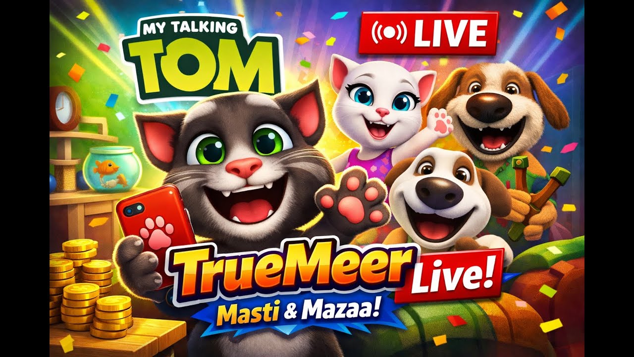 Talking Tom live #talkingtom #ytlive #shortslive
