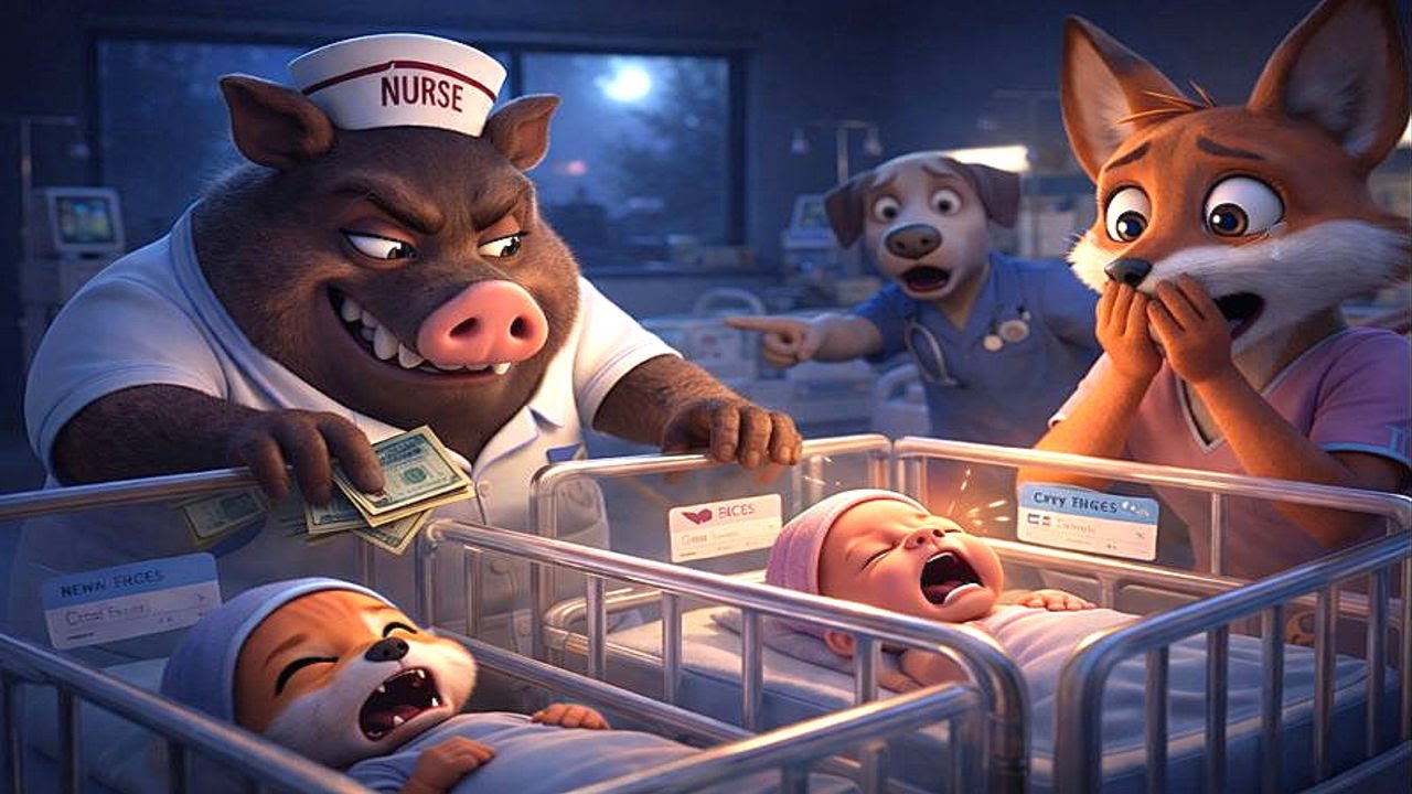 Evil Nurse Swaps Newborn Cribs For Money, But Midnight Cry Reveals the Truth!
